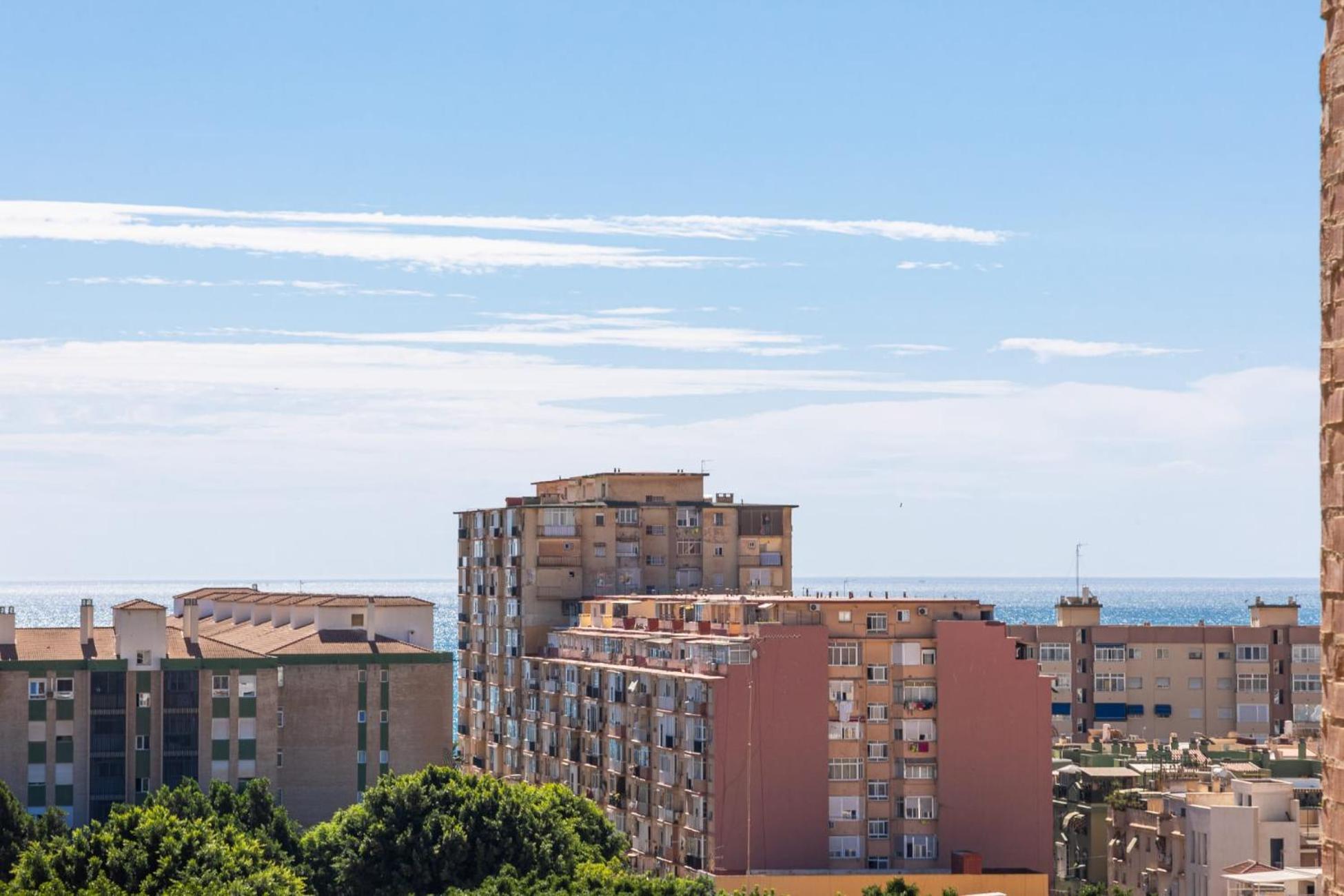 " El Rebalaje"Playa 550M-Centro 1'8Km-Parking Apartment Малага Екстериор снимка