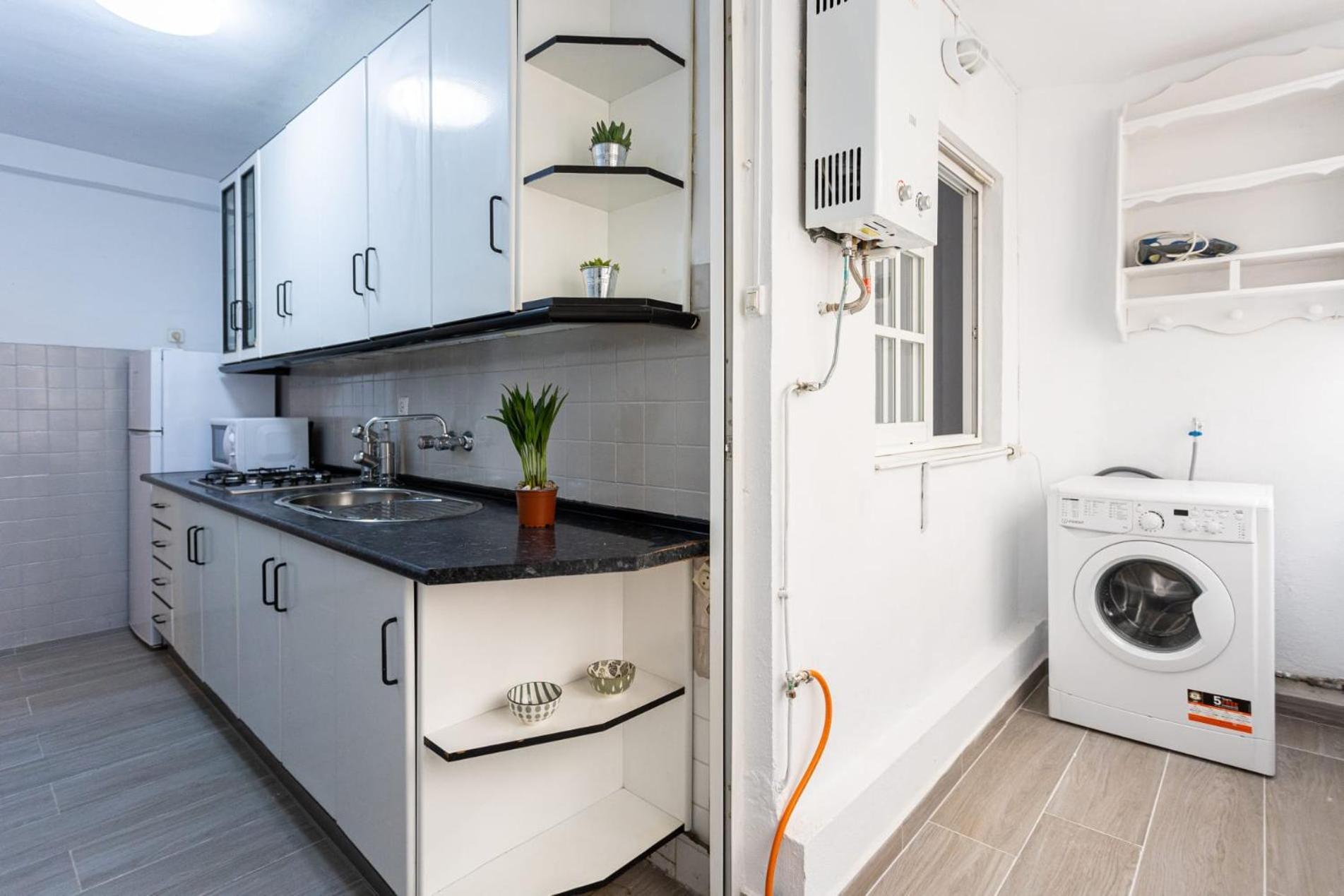 " El Rebalaje"Playa 550M-Centro 1'8Km-Parking Apartment Малага Екстериор снимка